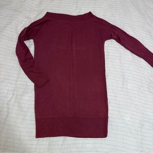 Athleta barre dress sz XS off the shoulder